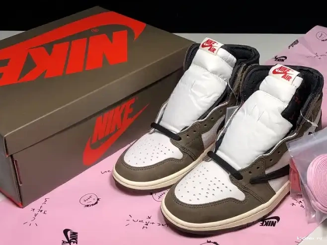 Rep 'Mocha' High CD4487 Scott 1 OG Travis Air Retro 100 Jordan x - 0606